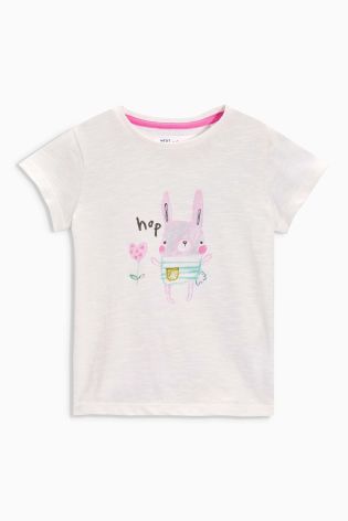 Multi Bright Rabbit Character T-Shirts Three Pack (3mths-6yrs)